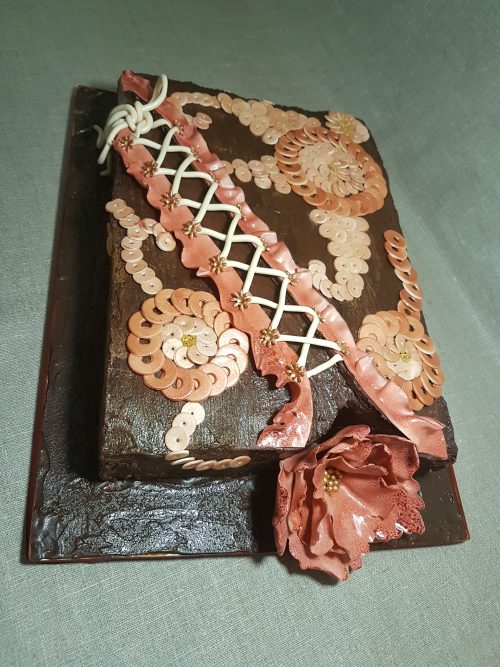 Gâteau sur le thème de la couture Marie B